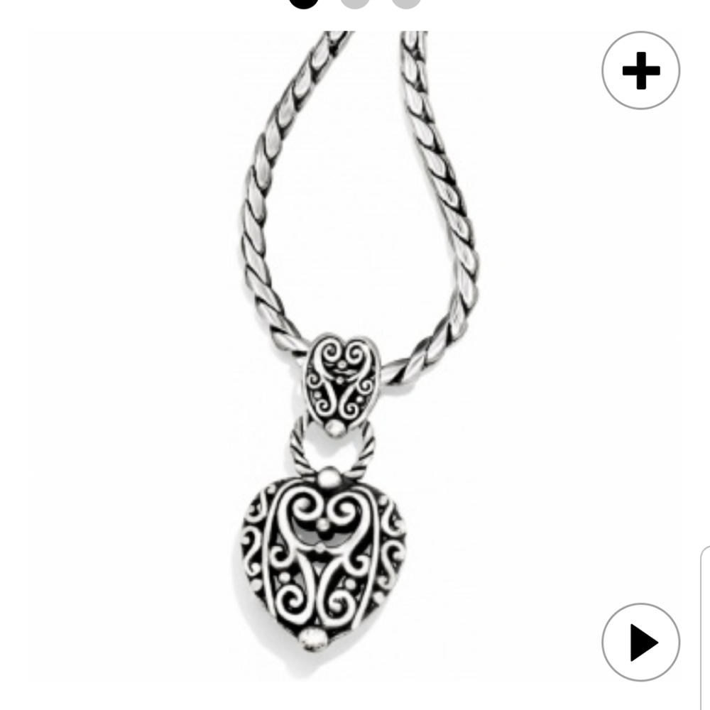 Brighton BiBi Heart Necklace